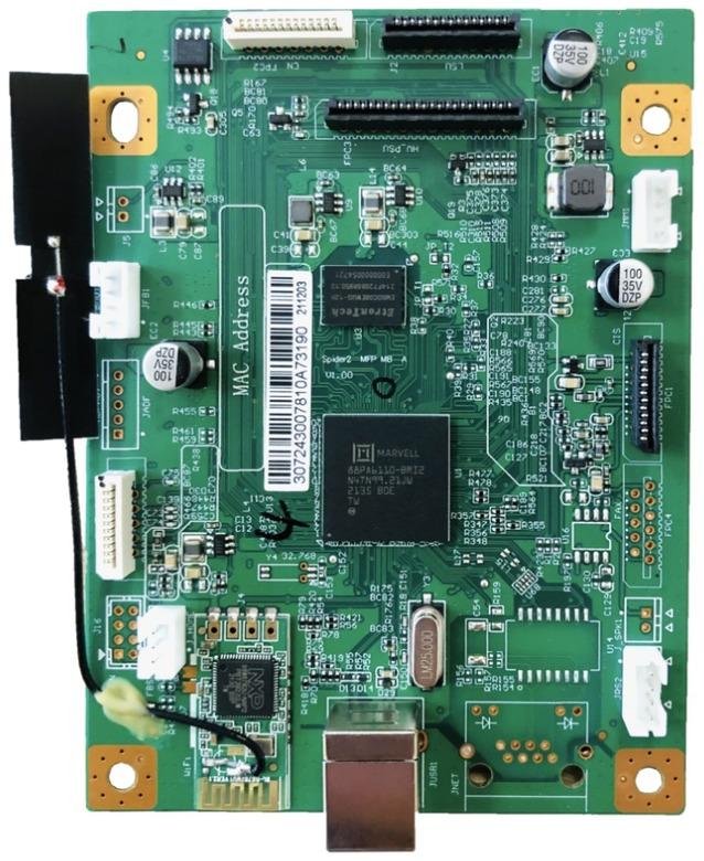 Плата управления Pantum (CSD) оригинальная для Pantum M6500W (301022414001) б/у, следы монтажа