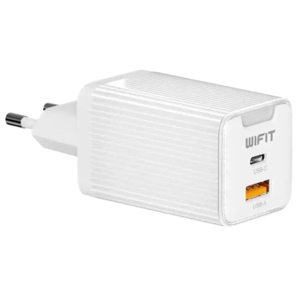 Сетевое зарядное устройство Wifit GC2 WF017WH 65 Вт USB EU USB type-C Quick Charge PD белый WIF-WF017WH 1475₽