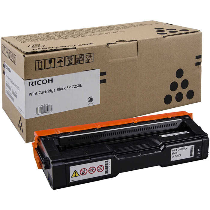 

Картридж лазерный Ricoh SPC250E Bk/407543, черный, 2000 страниц, оригинальный для Ricoh SP-C250DN / C250SF, SPC250E Bk