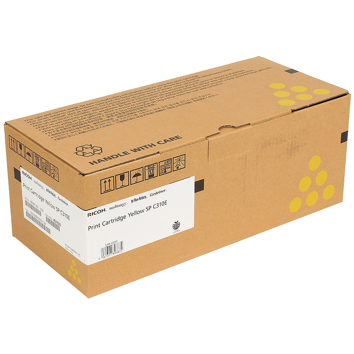 

Картридж лазерный Ricoh SPC310E Y/406351, желтый, 2500 страниц, оригинальный для Ricoh Aficio SP C231SF / C232SF / C231N / C232DN / C311N / C312DN / C320DN / C242DN / C242SF, SPC310E Y