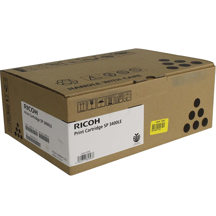 

Картридж лазерный Ricoh SP3400LE/406523, черный, 2500 страниц, оригинальный для Ricoh Aficio SP3400N / 3410DN / 3400SF / 3410SF / 3500N / 3510DN / 3500SF / 3510SF, SP3400LE