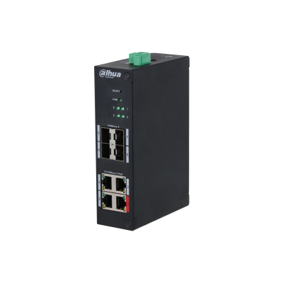 Коммутатор DAHUA HS4408-4ET-96, управляемый (4x100 Мбит/с) (DH-HS4408-4ET-96)