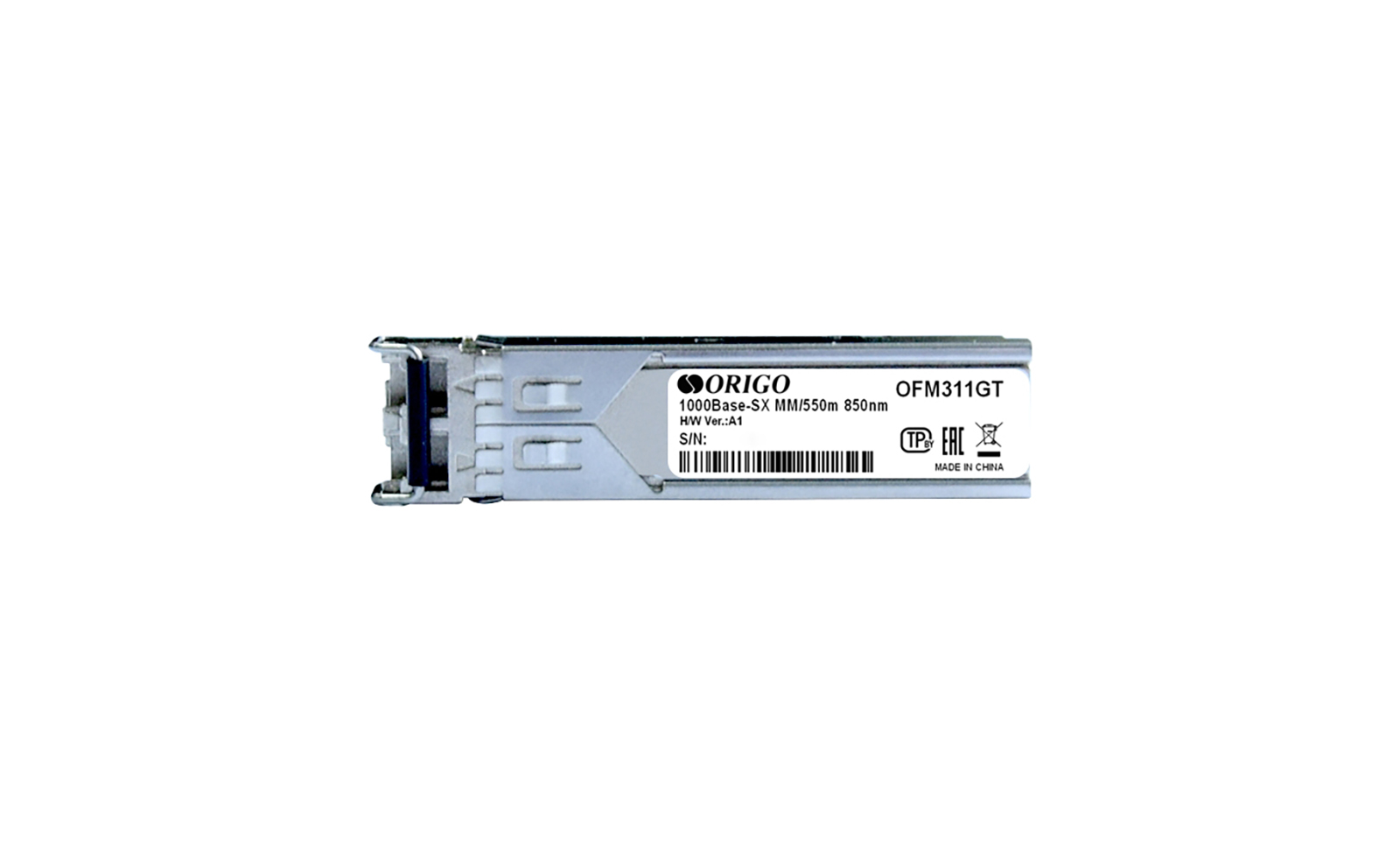 

Модуль SFP Origo OFM311GT, 550 м, LC, Tx:850 нм, Rx:850 нм, 1.25 Гбит/с, MM, двойной, DDM (OFM311GT/A1A), OFM311GT