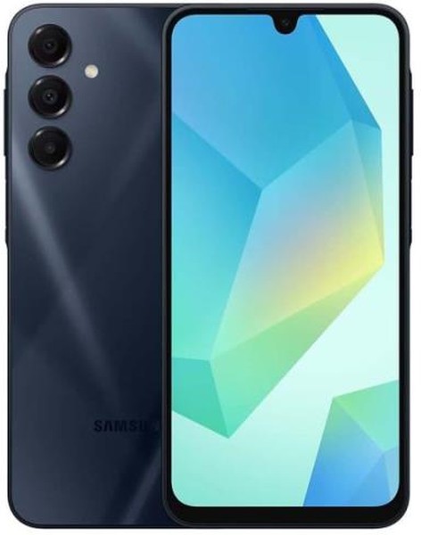 

Смартфон Samsung Galaxy A16, 6.7" 2340x1080 AMOLED, Samsung Exynos 1330, 4Gb RAM, 128Gb, 3G/4G/5G, NFC, Wi-Fi, BT, 3xCam, 2-Sim, 5000 мА⋅ч, USB Type-C, Android 14, темно-синий (SM-A166EZKDMEA), Galaxy A16