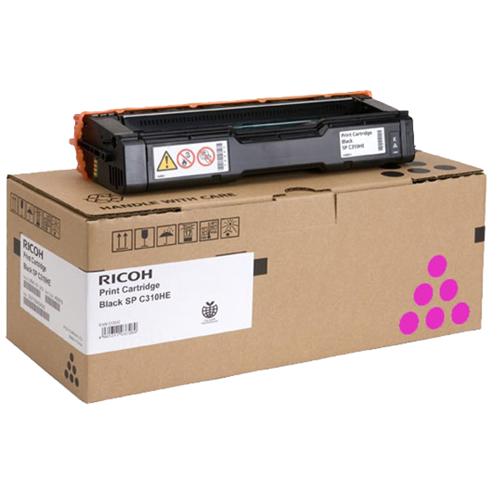 

Картридж лазерный Ricoh SPC310HE/406481, пурпурный, 6000 страниц, оригинальный для Ricoh Aficio SP C231SF/C232SF/C231N/C232DN/C311N/C312DN, SPC310HE