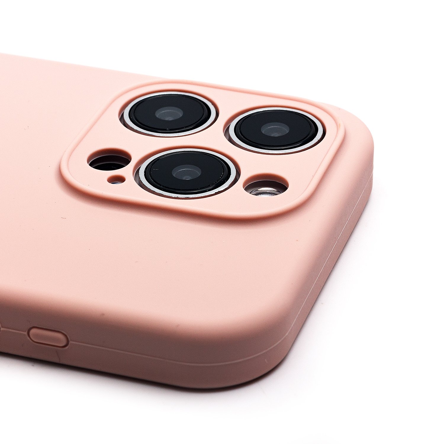 

Чехол-накладка ORG Soft Touch с закрытой камерой для смартфона Apple iPhone 15 Pro, силикон, песочно-розовый (236250)