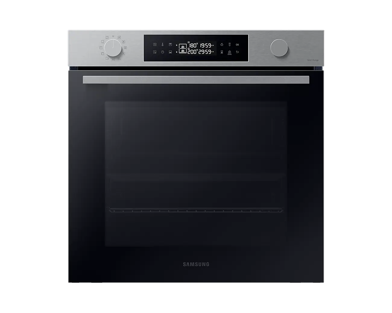 

Духовой шкаф электрический Samsung Dual Cook NV7000B, нержавеющая сталь (NV7B4445UAS/WT), Dual Cook NV7000B