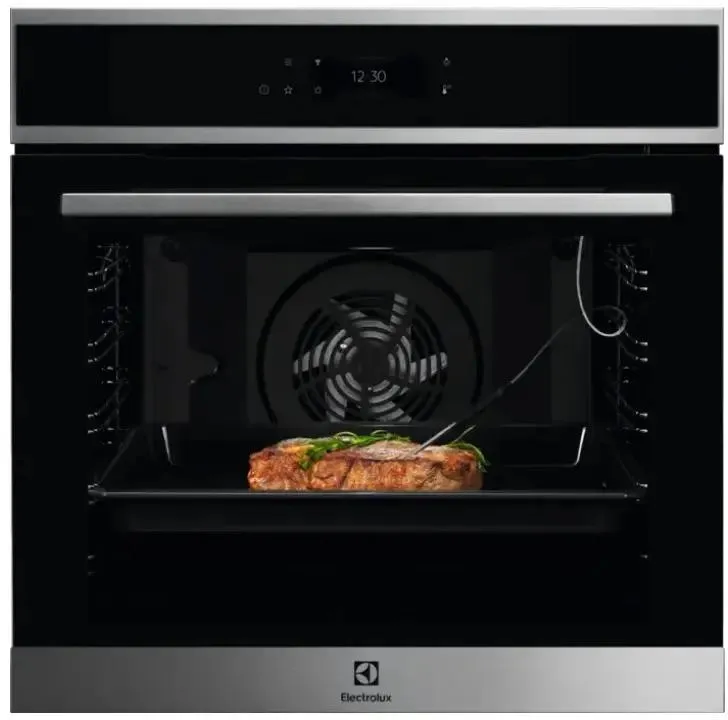 Духовой шкаф Electrolux EOE8P39WX, черный/серебристый