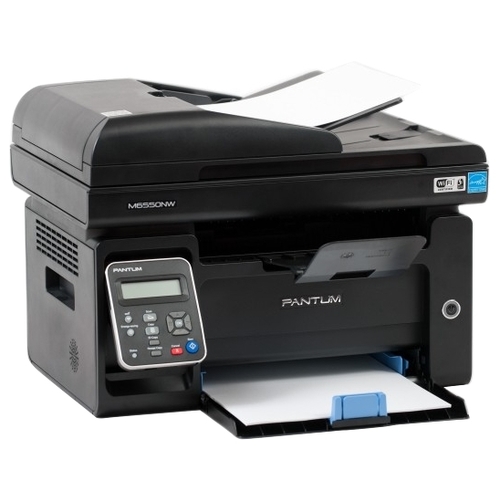 МФУ лазерный Pantum M6550NW, A4, ч/б, 22стр/мин (A4 ч/б), 1200x1200 dpi, АПД-35 листов, сетевой, Wi-Fi, USB Отказ от покупки, следы эксплуатации, редкие потертости по корпусу, МФУ в коробке, оригинальный картридж, кабель 220, кабель USB, уровень тонера 72%