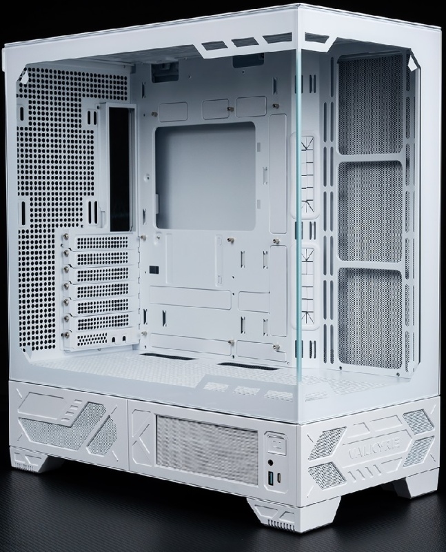 Корпус Valkyrie VK03 LITE, Full-Tower, без БП, белый