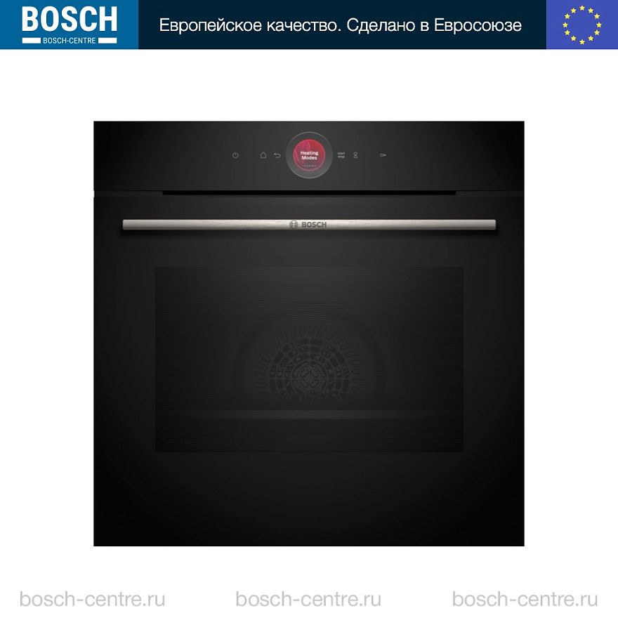 

Духовой шкаф электрический Bosch Serie 8 HBG7721B1, черный (HBG7721B1), HBG7721B1