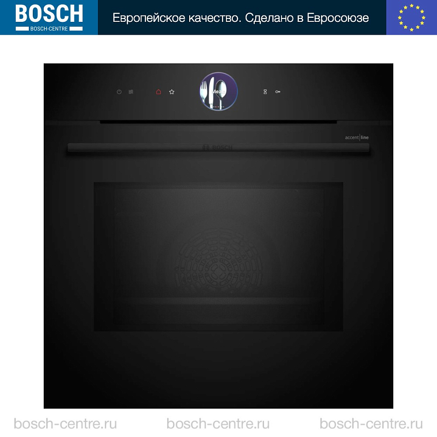 

Духовой шкаф электрический Bosch Serie 8 HMG976RB1S, черный (HMG976RB1S), HMG976RB1S