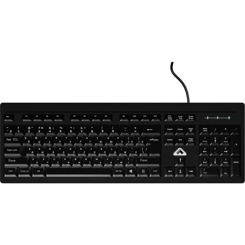 

Клавиатура проводная БЕШТАУ КЛ104РУ, мембранная, USB, черный (KL104PY(SG)), КЛ104РУ