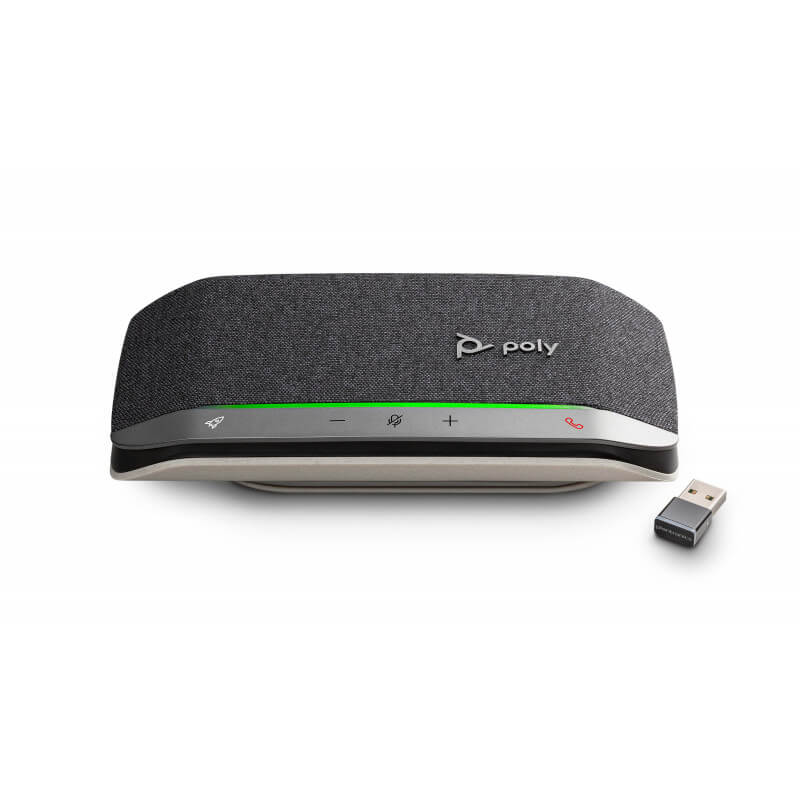 

Спикерфон Plantronics SYNC 20+, беспроводной, Bluetooth, USB, SIP, черный/зеленый (772C9AA), SYNC 20+
