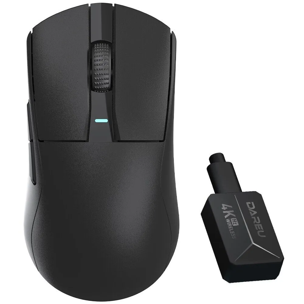 

Мышь беспроводная/проводная Dareu A950 Pro, 26000dpi, оптическая светодиодная, Bluetooth/Радиоканал/USB, черный (A950 Pro), A950 Pro