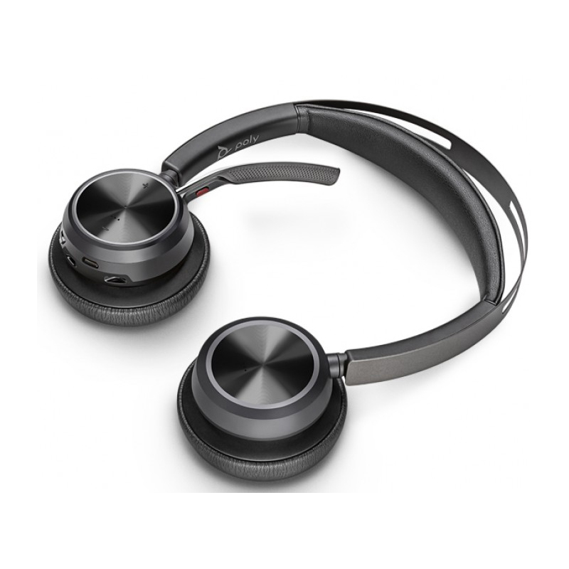 

Беспроводная гарнитура Plantronics VOYAGER FOCUS 2 UC, стерео, Bluetooth, USB Type-C, чёрный (77Y87AA), VOYAGER FOCUS 2 UC