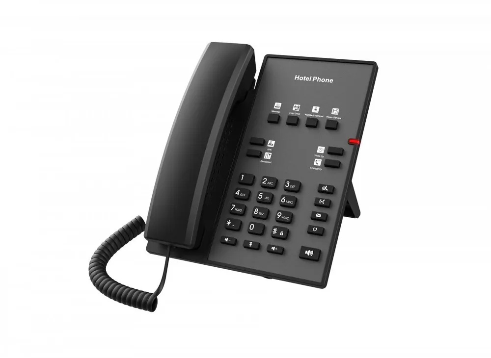

VoIP-телефон Fanvil H1-2 Wire , 2 линии, 2 SIP-аккаунта, черный (H1-2 WIRE), H1-2 Wire