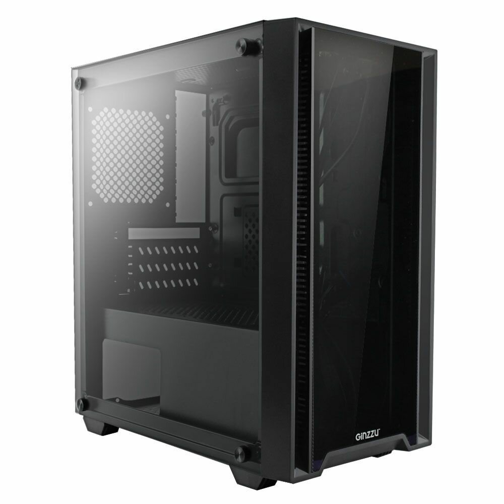 

Корпус Ginzzu CL510, mATX, Mini-Tower, USB 3.0, черный, без БП, CL510
