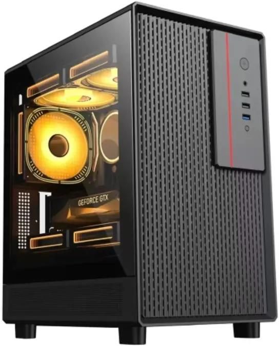 

Корпус ACCORD M3301, mATX, Mini-Tower, USB 3.0, черный, без БП (ACC-M3301), M3301