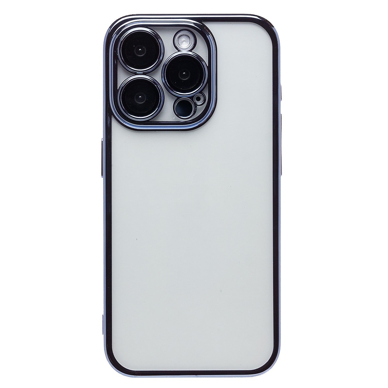 

Чехол-накладка Activ PC073 для смартфона Apple iPhone 15 Pro, пластик, силикон, синий (222629)