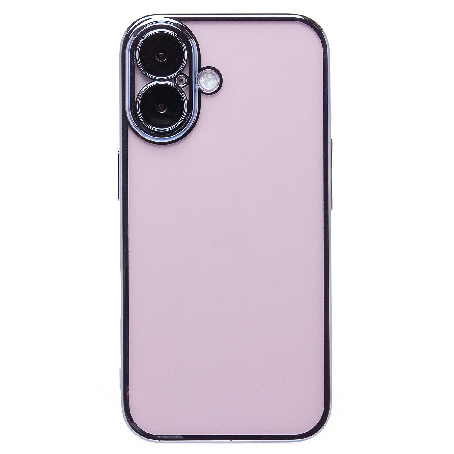 

Чехол-накладка Activ PC073 для смартфона Apple iPhone 16, пластик, силикон, синий (236477)