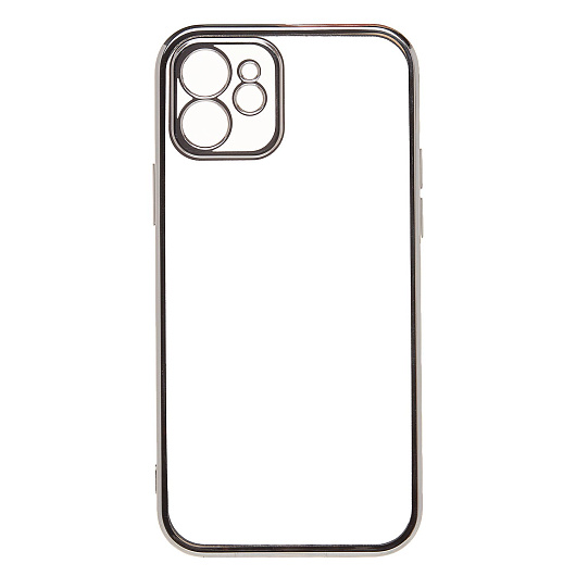 

Чехол-накладка Activ Pilot для смартфона Apple iPhone 12, пластик, силикон, серебристый (236397)