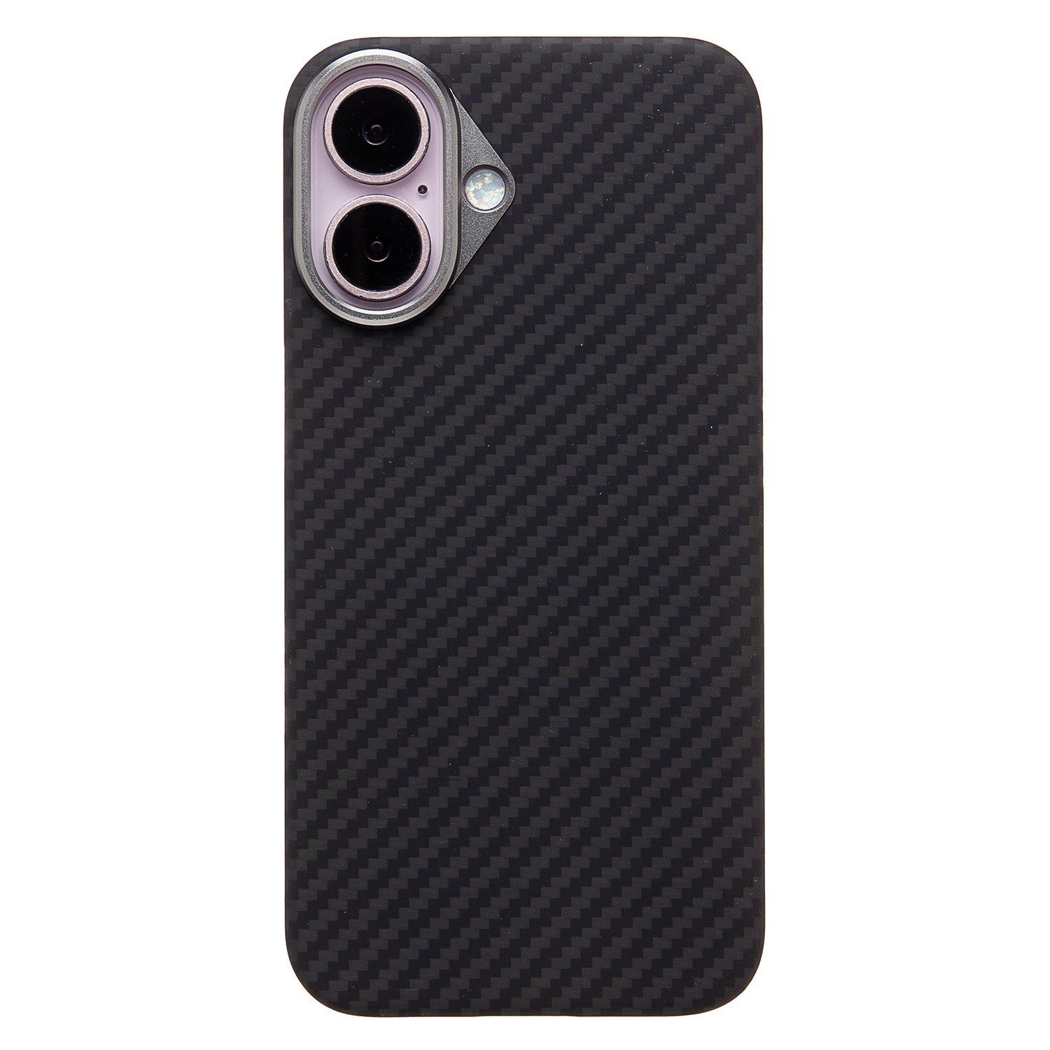 

Чехол-накладка Cellis SM009 POSH KEVLAR для смартфона Apple iPhone 16, кевлар, черный (234489)