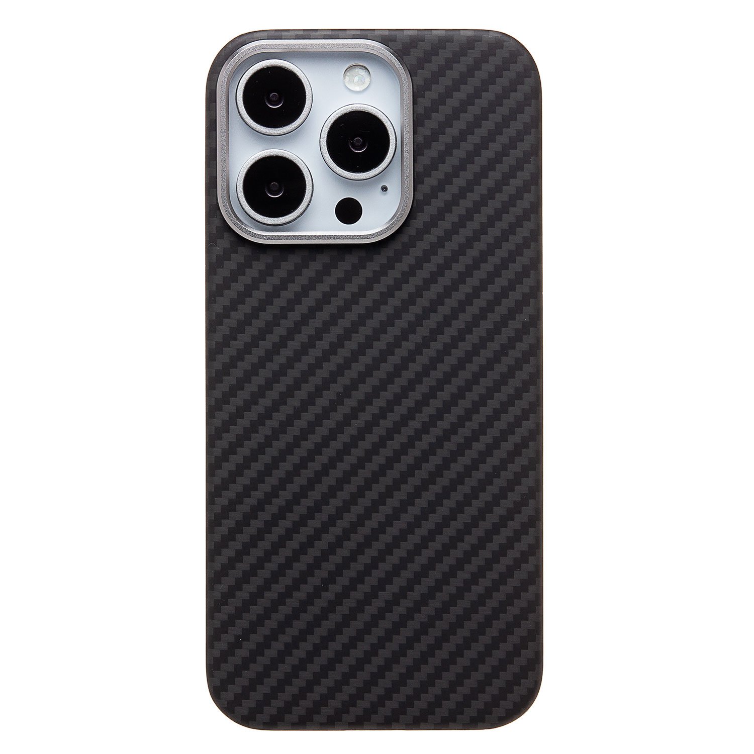 

Чехол-накладка Cellis SM009 POSH KEVLAR для смартфона Apple iPhone 16 Pro, кевлар, черный (234491)