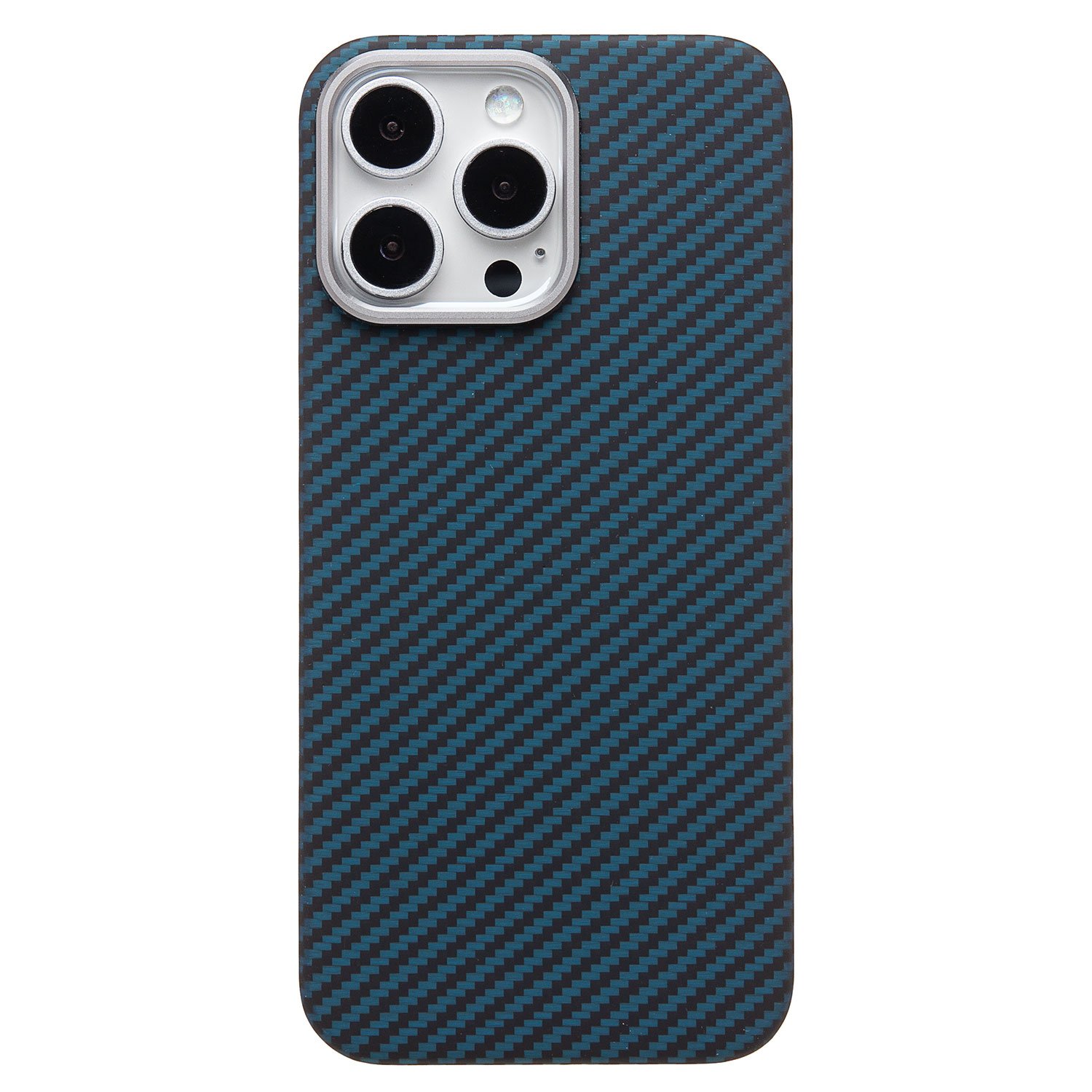 

Чехол-накладка Cellis SM009 POSH KEVLAR для смартфона Apple iPhone 16 Pro Max, кевлар, темно-синий (234496)