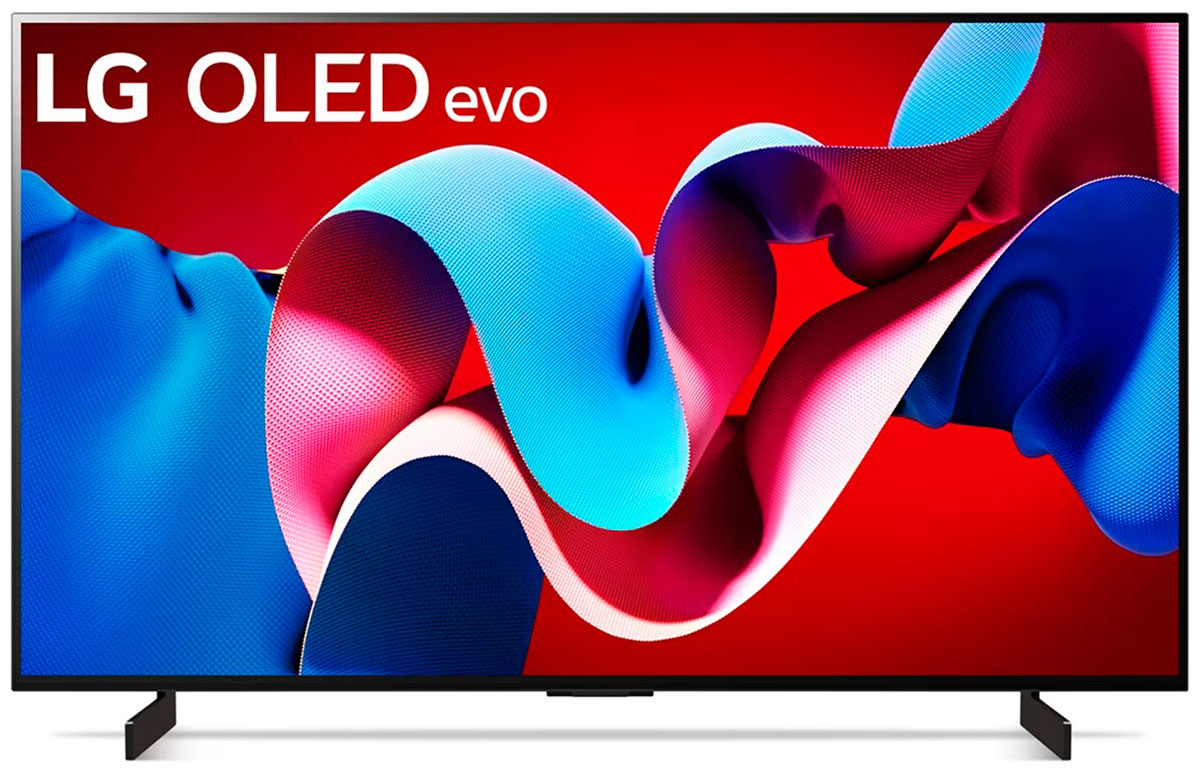 Телевизор 42" LG OLED42C4RLA.ARUG, 3840x2160, черный