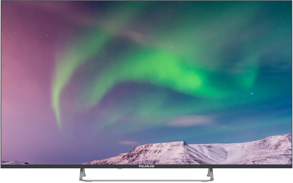 Телевизор 55" Polarline 55PQ71STC-SM, 3840x2160, черный