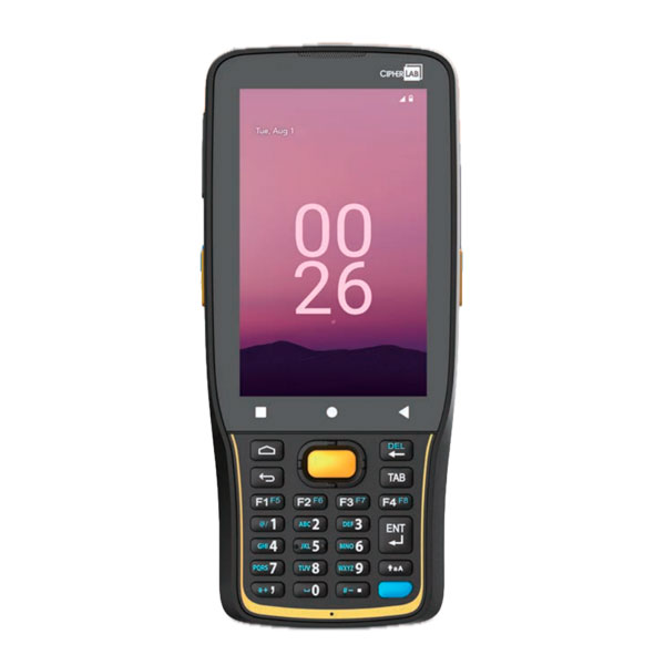 

Терминал сбора данных (ТСД) CipherLab RK26 Image, 2D, 8x2 ГГц, 4Gb, 64Gb, Android, 4", 480x800, Cam, USB, Wi-Fi 802.11 a/b/g/n/ac/ax, BT, NFC, GSM, 3G/4G, GPS, 4 А·ч/8 ч (AK26EG4DNEG41), Черный/желтый, RK26