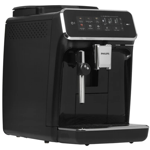 

Кофемашина автоматическая Philips EP3321/40, молотый/зерновой, 1.8 л, ручной капучинатор, дисплей, черный, 1.5 кВт (EP3321/40), EP3321/40
