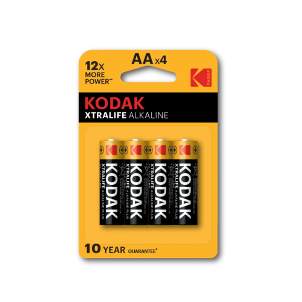 Батарейка Kodak Xtralife, AAA (LR03/24А), 1.5V, 4 шт