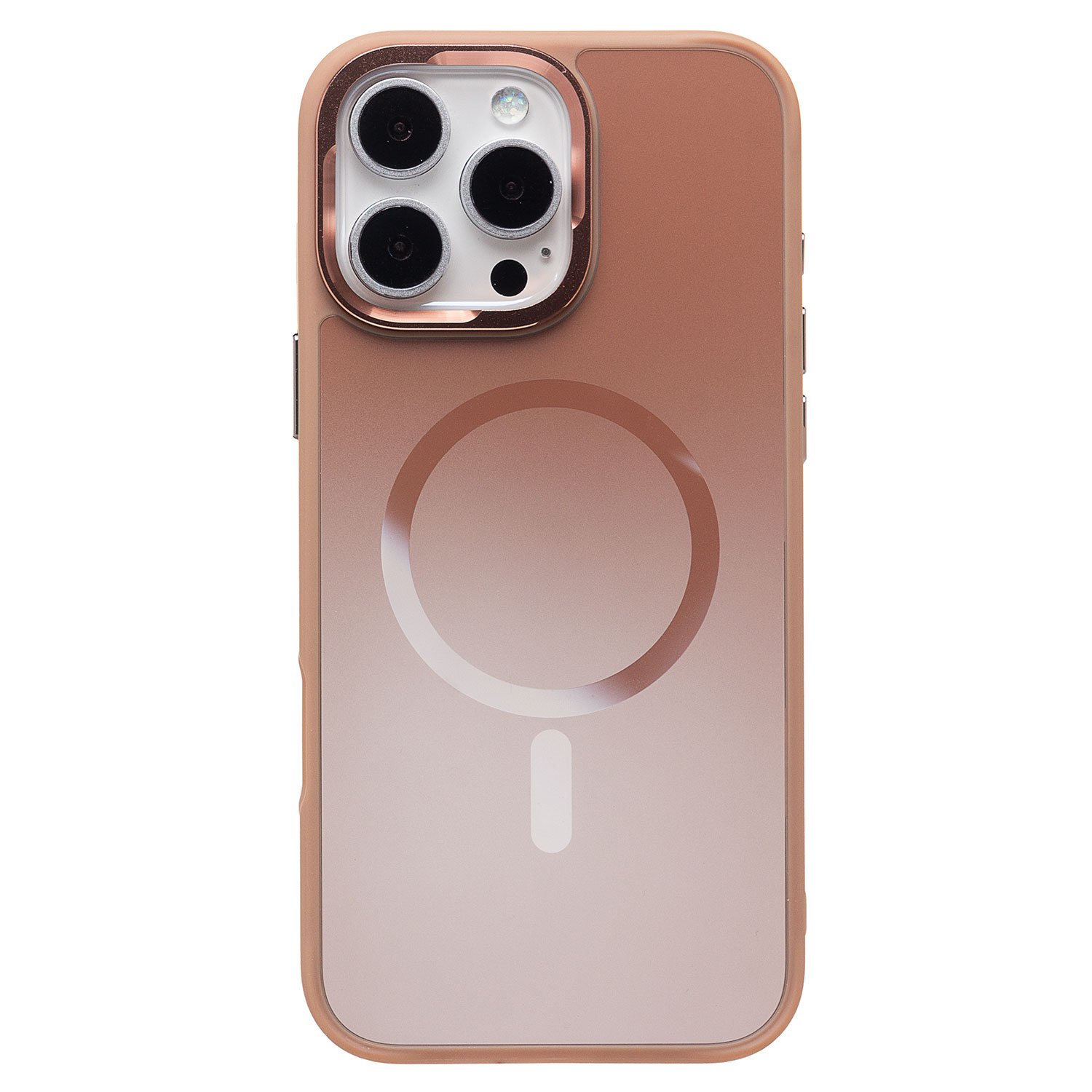 

Чехол-накладка Activ SM023 SafeMag для смартфона Apple iPhone 16 Pro Max, силикон, розовое золото (236546)