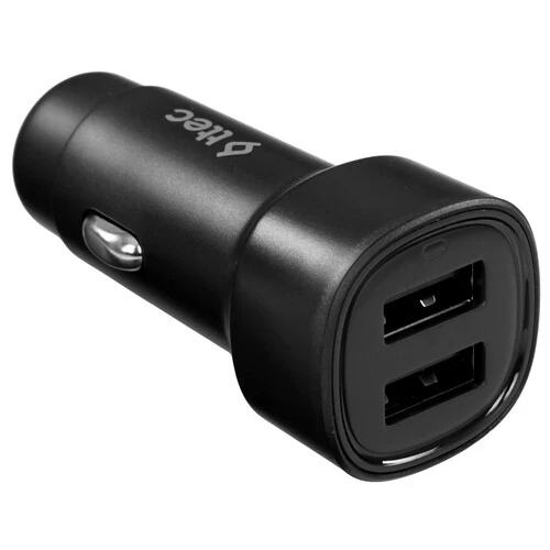 

Автомобильное зарядное устройство TTEC SmartCharger, 2xUSB, 3.1А, 15.5 Вт, QC, кабель Type-C/Lightning, черный (2CKS31DS)