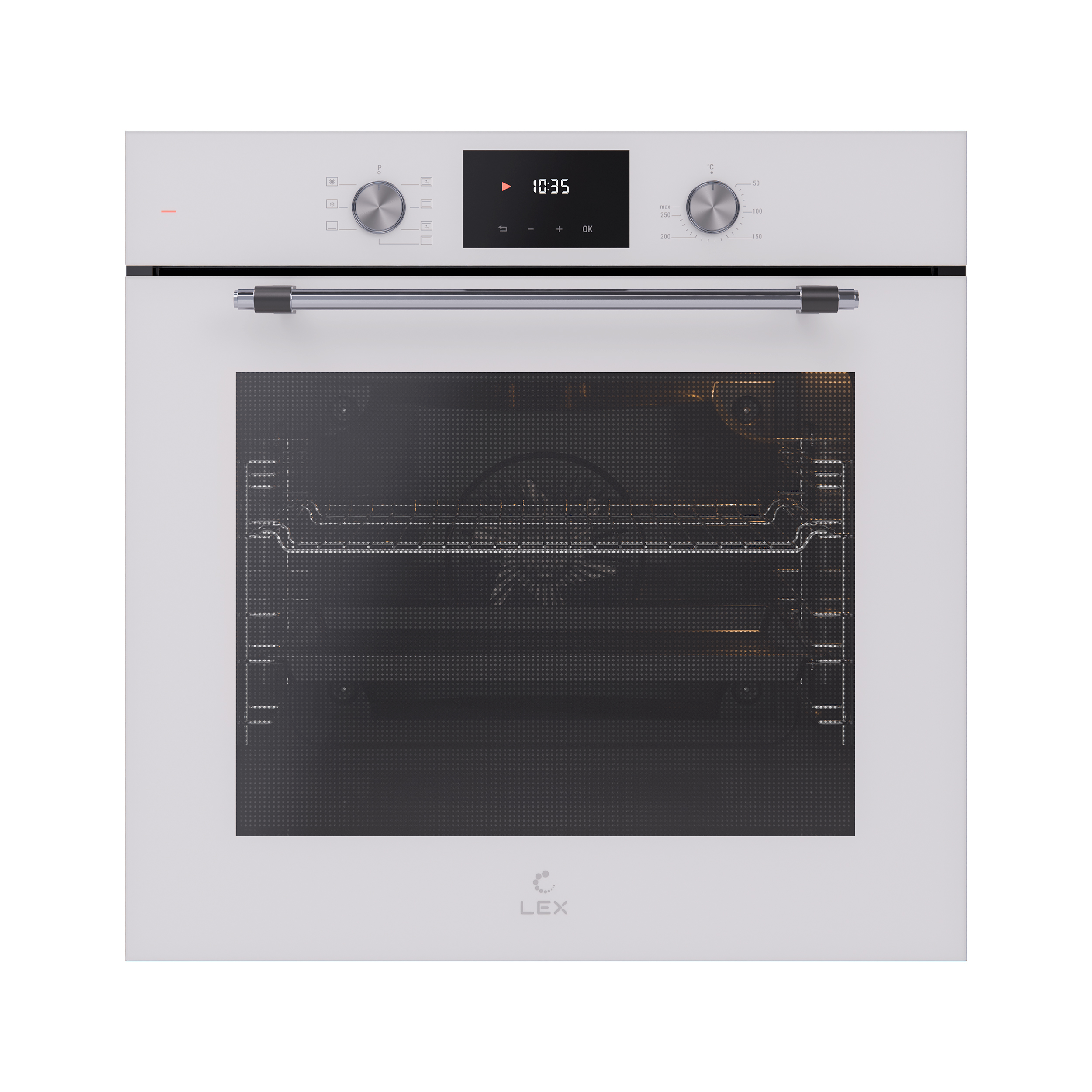 

Духовой шкаф электрический LEX EDP 671 WH MAX, белый (TRFE100010), EDP 671 WH MAX