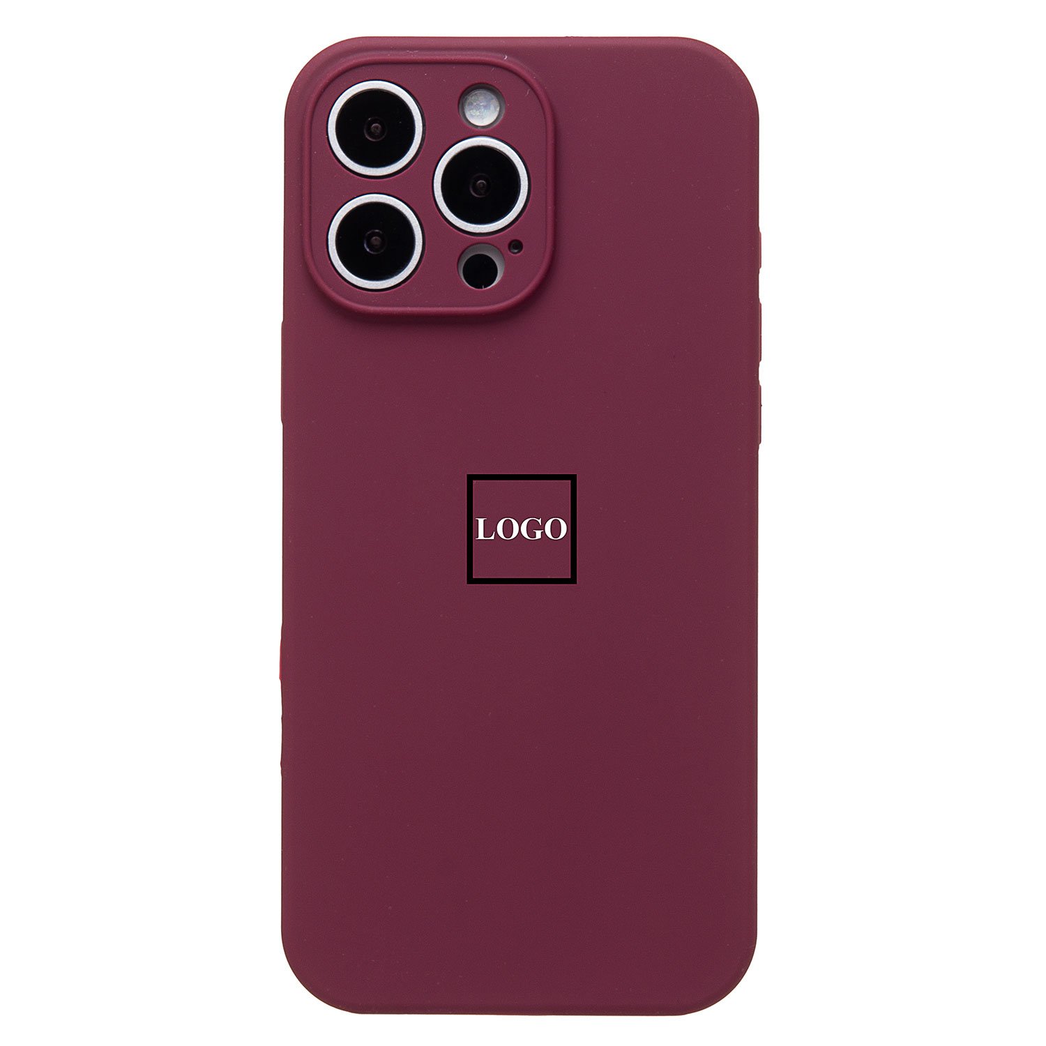 

Чехол-накладка ORG Soft Touch для смартфона Apple iPhone 16 Pro Max, силикон, бордовый (234531)