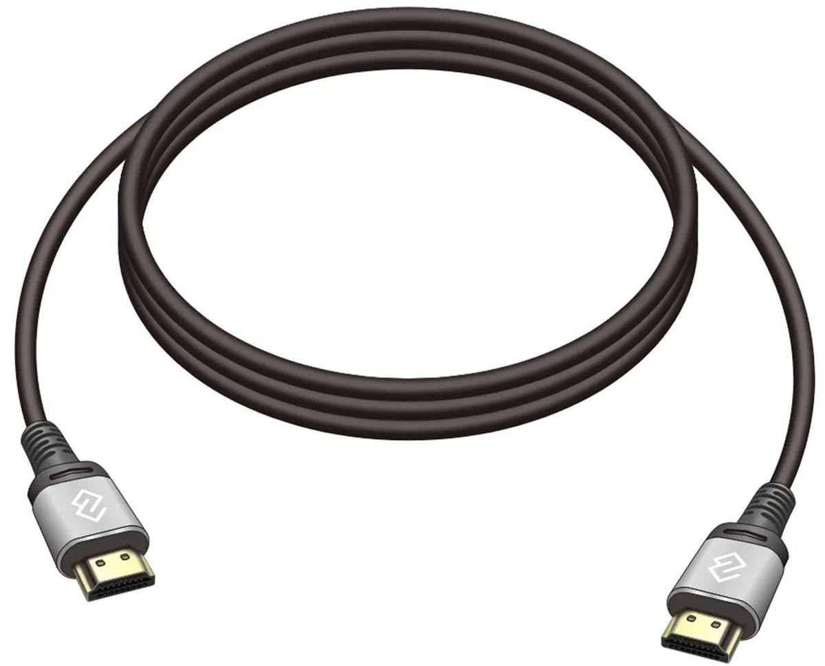 

Кабель HDMI(19M)-HDMI(19M) v2.0 4K, экранированный, 2 м, черный DIGMA D-HDMI-V2.0-2M (D-HDMI-V2.0-2M), D-HDMI-V2.0-2M