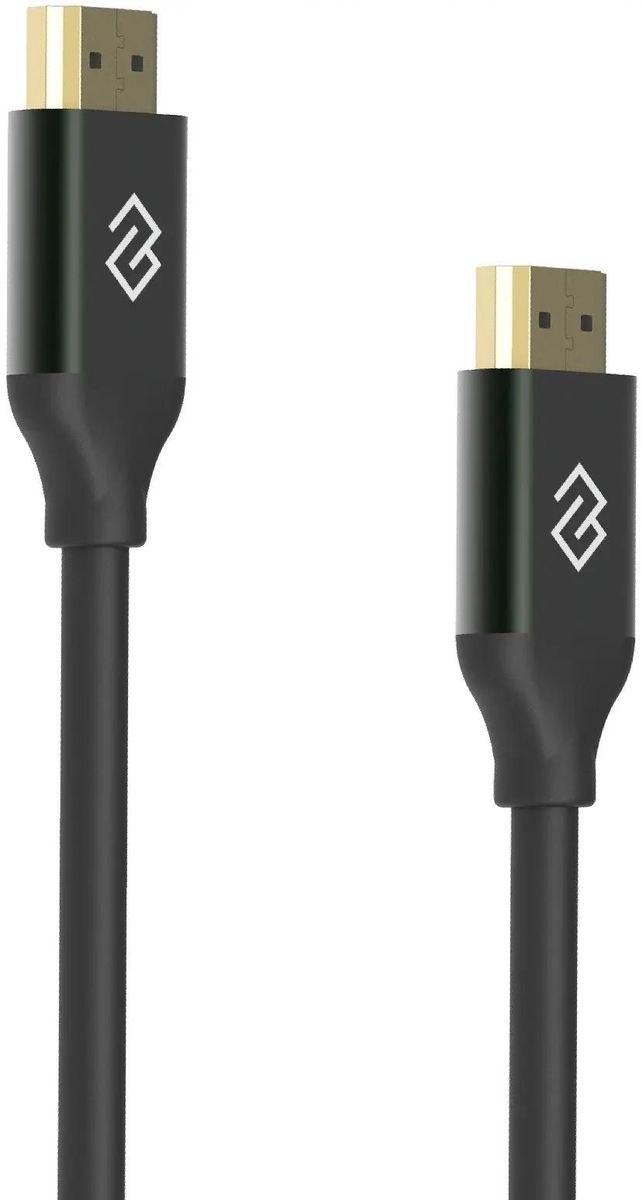 

Кабель HDMI(19M)-HDMI(19M) v2.1 4K/8K, экранированный, ферритовый фильтр, 2 м, черный DIGMA D-HDMI-V2.1-2M (D-HDMI-V2.1-2M), D-HDMI-V2.1-2M