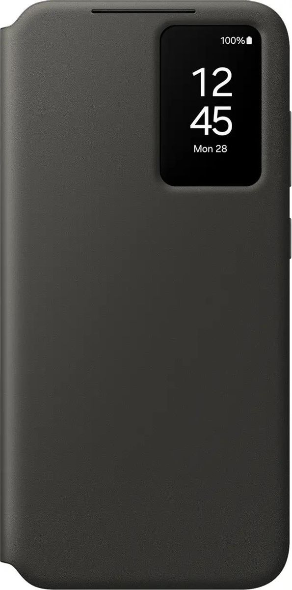 Чехол-книжка Samsung Smart View Wallet Case EF-ZS721CBEGRU для смартфона Samsung Galaxy S24 FE, черный