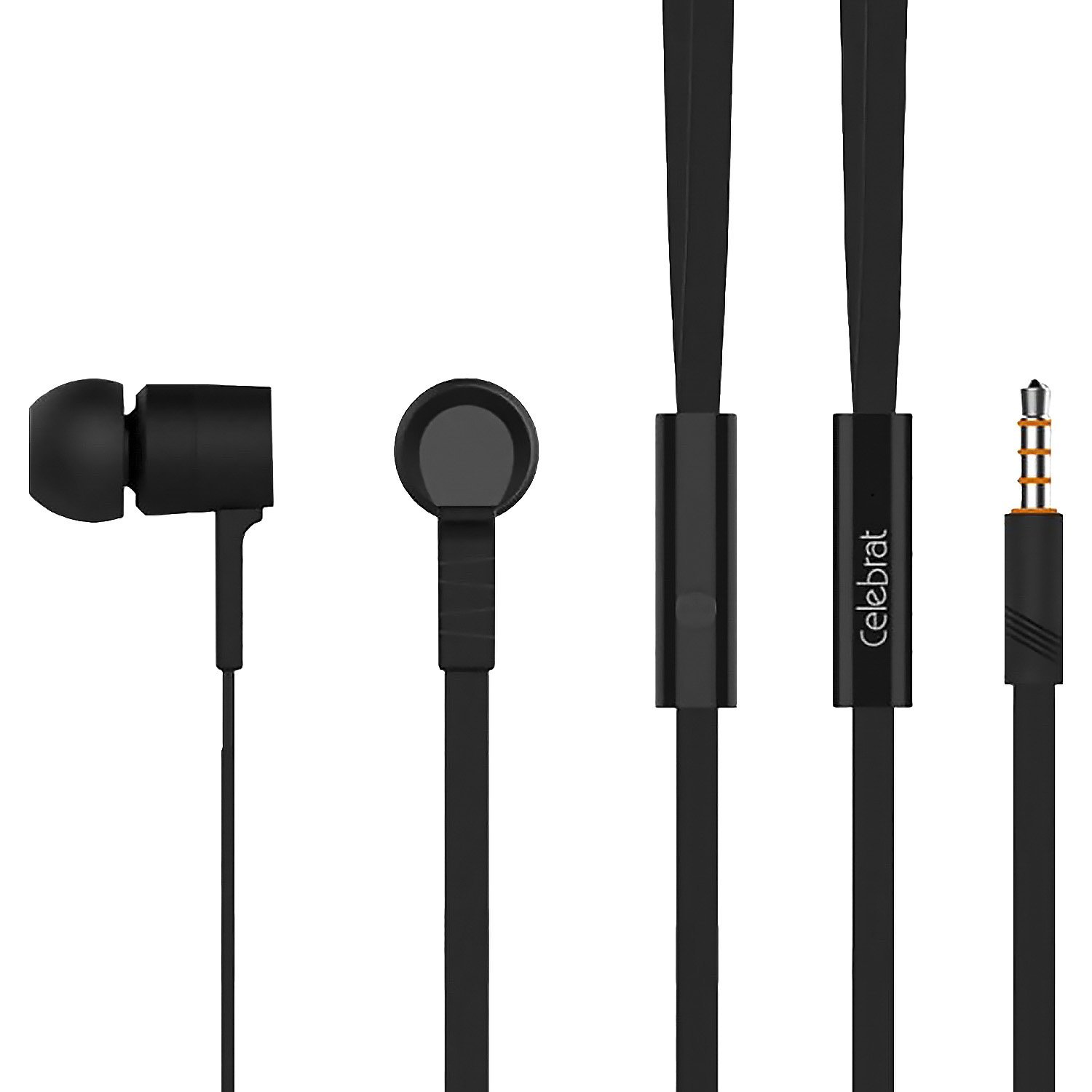 

Проводная гарнитура Celebrat D2, Jack 3.5mm, черный (106446), D2