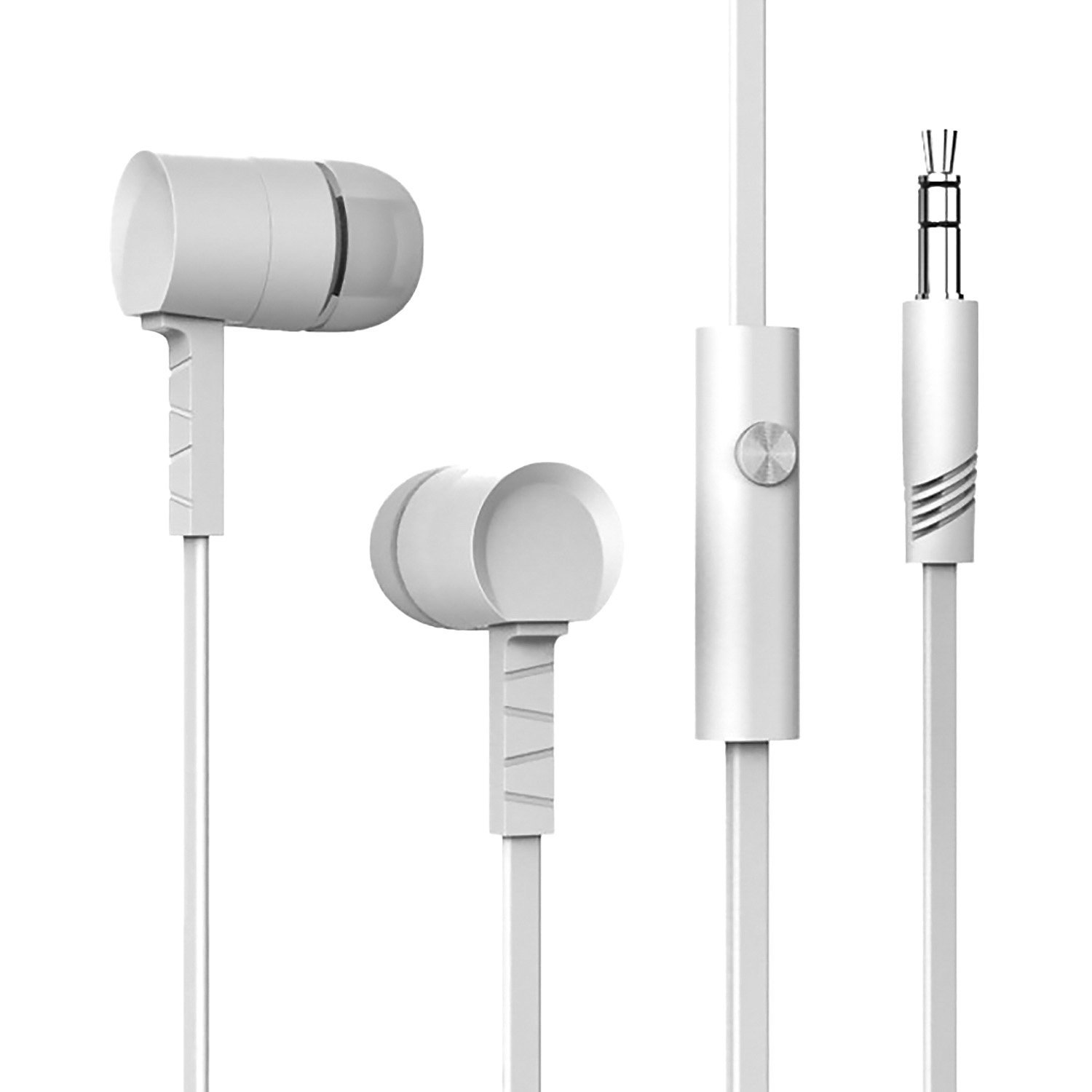 

Проводная гарнитура Celebrat D2, Jack 3.5mm, белый (106447), D2