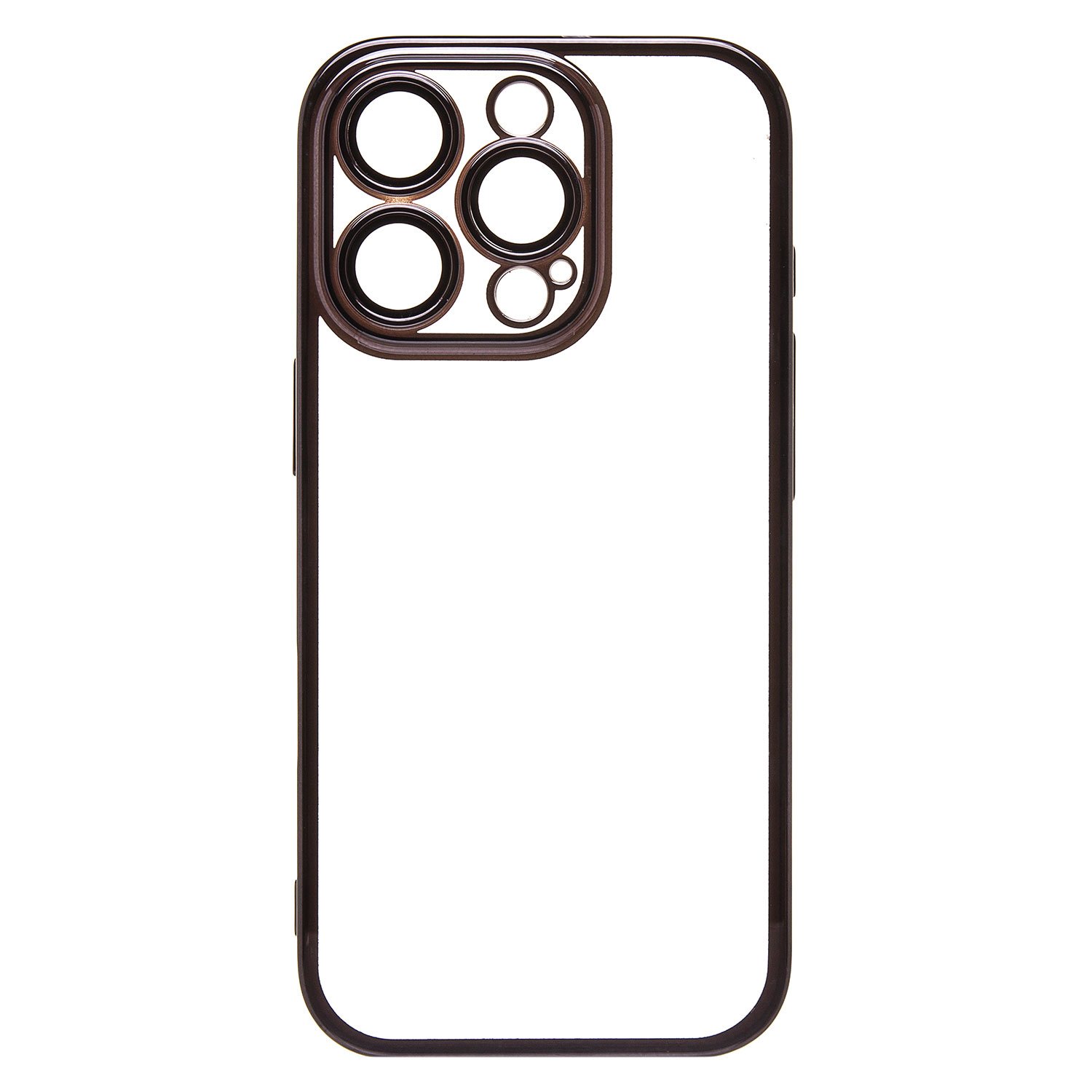 

Чехол-накладка Activ PC073 для смартфона Apple iPhone 16 Pro, пластик, силикон, черный (236472)