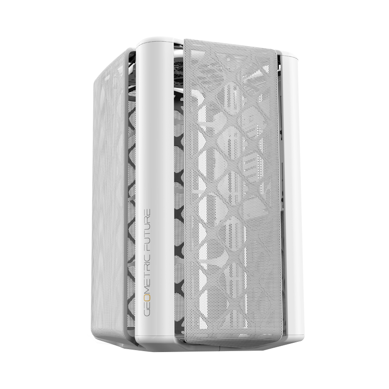 

Корпус Geometric Future Model 2 The Ark, mATX, Mini-Tower, 3xUSB 3.0, USB Type-C, белый, без БП (M2-THE-ARK-WH-MESH), Model 2 The Ark
