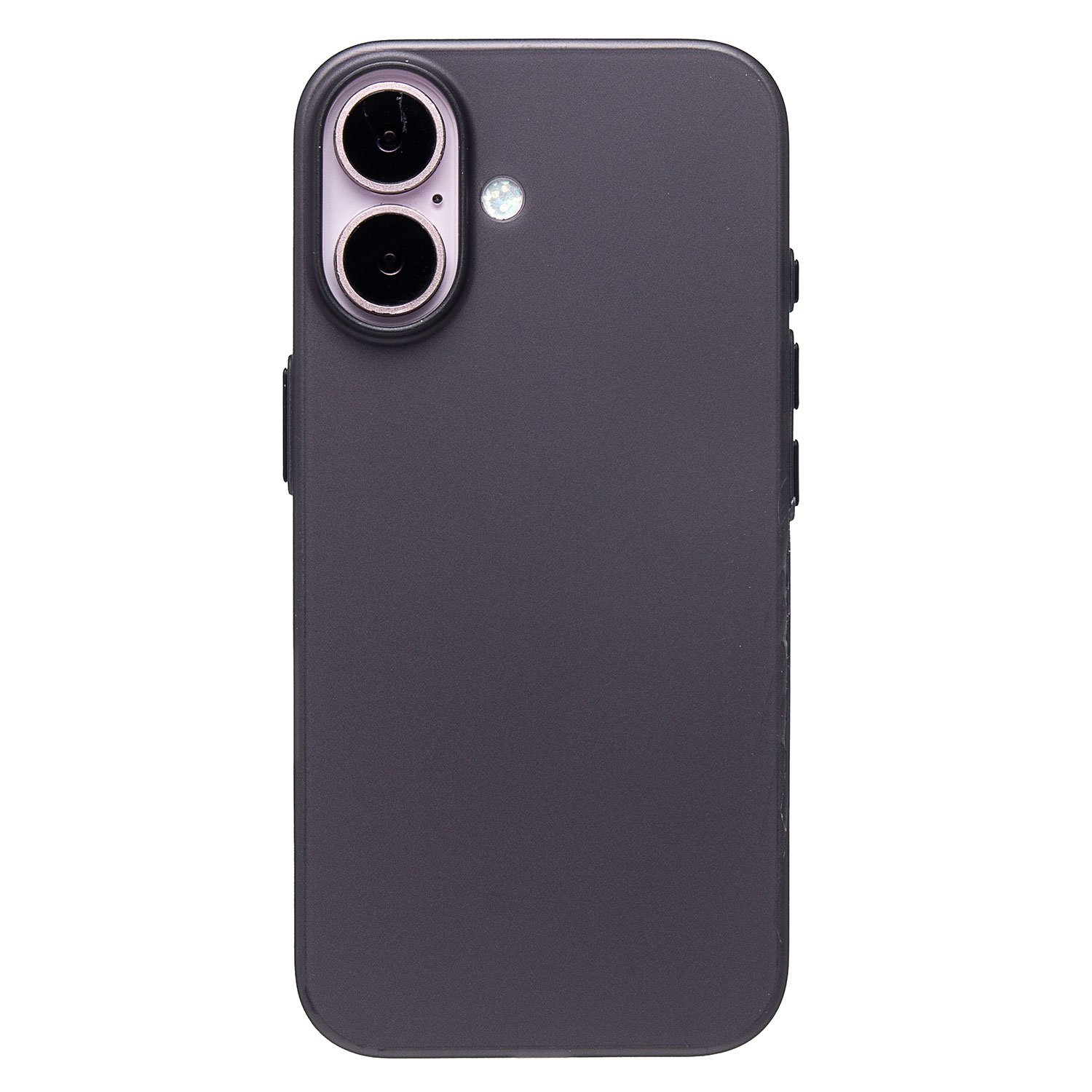 

Чехол-накладка Activ PC091 для смартфона Apple iPhone 16, силикон, черный (236679)