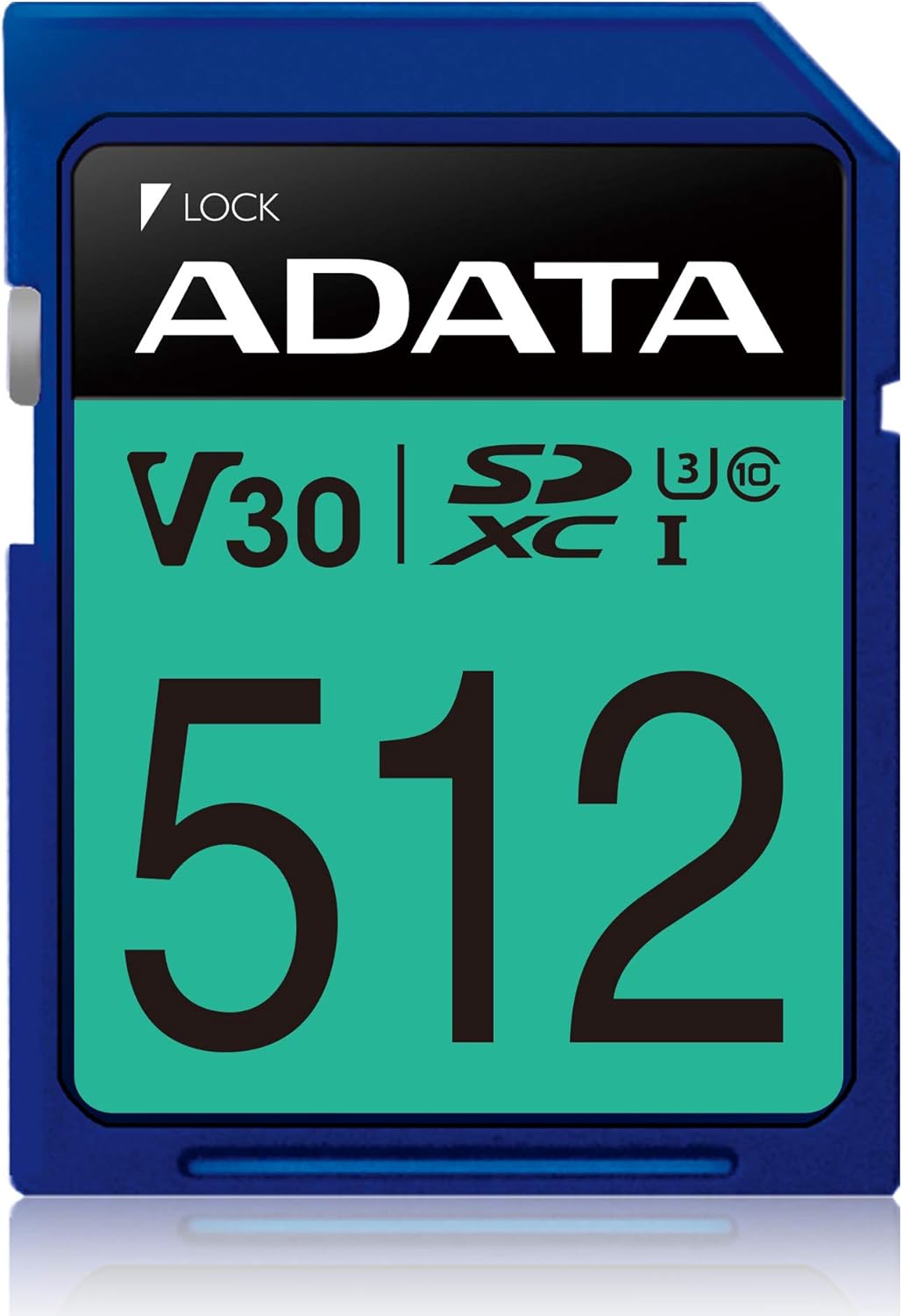 

Карта памяти 512Gb SDXC ADATA Class 10 UHS-I U3 V30 (ASDX512GUI3V30S-R)