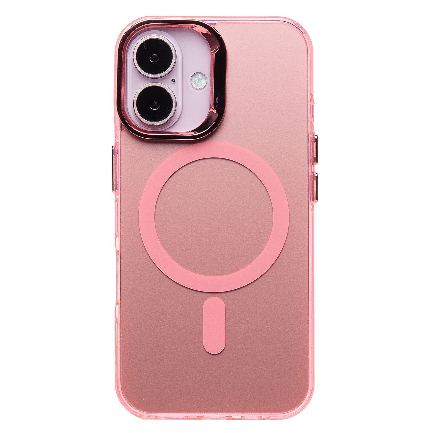 

Чехол-накладка Activ SM025 SafeMag для смартфона Apple iPhone 16, силикон, розовый (235551)