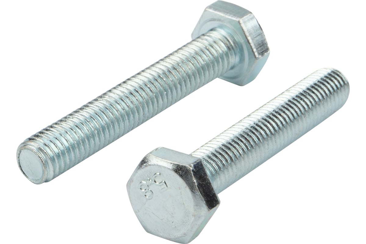 Болт с шестигранной головкой KRANZ KR-01-3512-053, М10, 60 мм, 933 DIN