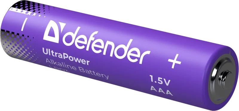 Батарейка Defender UltraPower, AAA (LR03), 1.5V, 4 шт